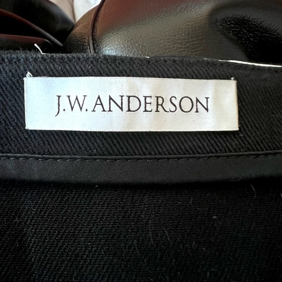 JW Anderson iconic runway teal black squiggle mini skirt - Picture 8 of 9